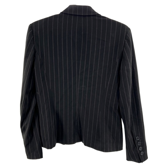 Worhtington stretch 3pc penstripe skirt blazer and trousers 6 office work - Picture 5 of 16